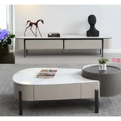 四邊導圆茶几